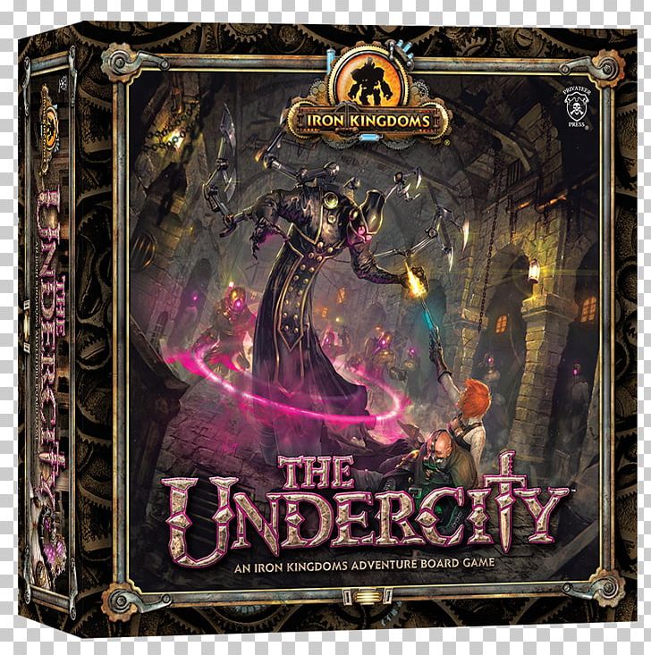 Privateer Press Iron Kingdoms Adventure: The Undercity Board Game Tabletop Games & Expansions PNG, Clipart, Action Figure, Adventure Board Game, Board Game, Dice, Dungeon Crawl Free PNG Download
