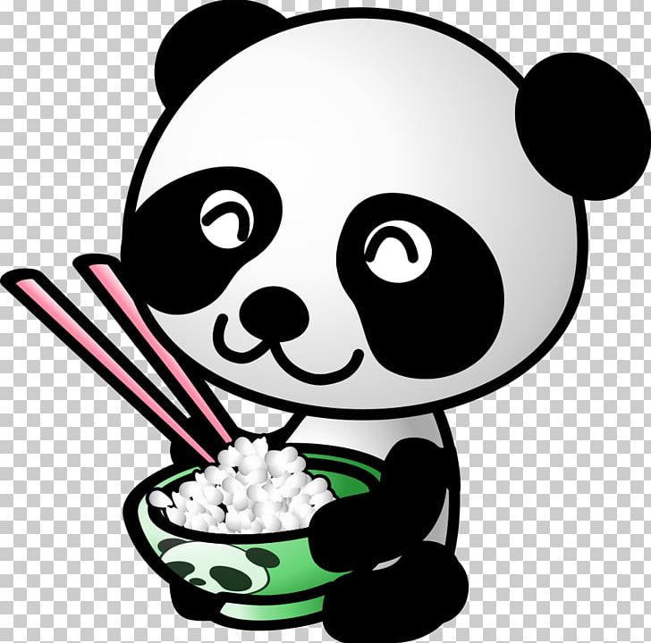 Giant Panda Chinese Cuisine Asian Cuisine Restaurant PNG, Clipart, Artwork, Asian Cuisine, Bear, Black And White, Carnivoran Free PNG Download