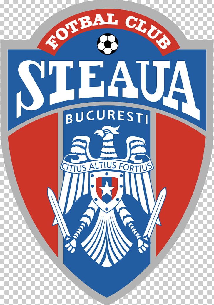 FC FCSB Football Logo UEFA Champions League Stadionul Steaua PNG, Clipart, Area, Badge, Blue, Brand, Bucharest Free PNG Download