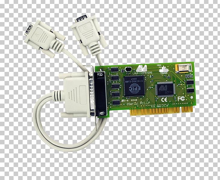 Microcontroller Conventional PCI RS-232 Serial Port PCI Express PNG, Clipart, 16550 Uart, Bus, Computer, Computer Hardware, Electronic Device Free PNG Download