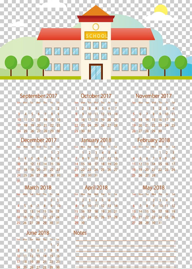 Calendar Template PNG, Clipart, 2018 Calendar, Angle, Area, Back To School, Building Free PNG Download