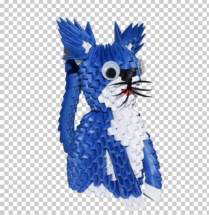Modular Origami Cat How-to Dog PNG, Clipart, 4k Resolution, Animals, Cat, Catdog, Cobalt Blue Free PNG Download