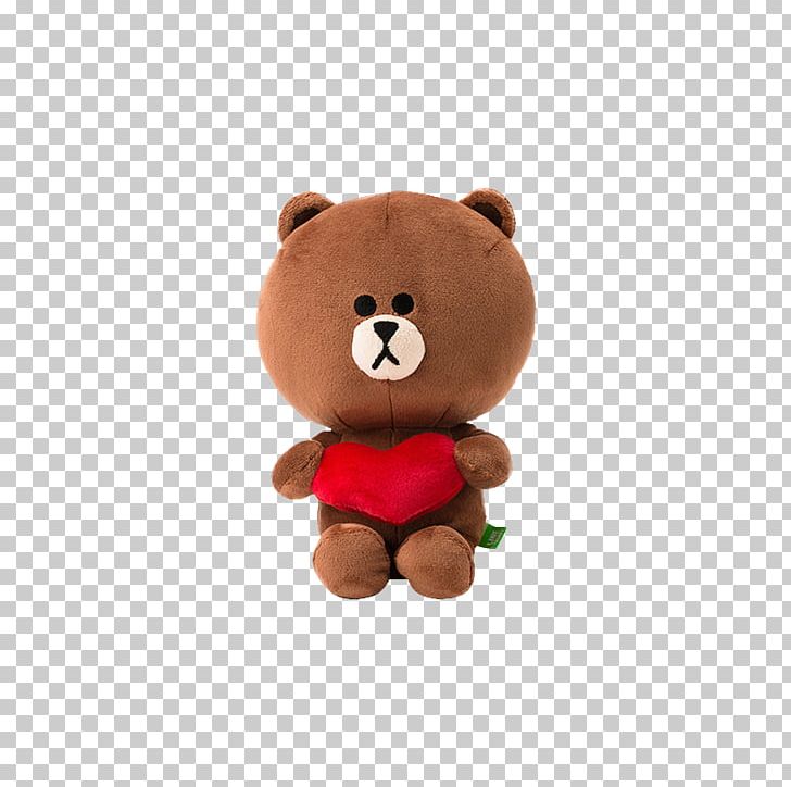 Brown Bear LINE Doll Stuffed Toy PNG, Clipart, Bear, Bears, Brown, Brown Bear, Care Free PNG Download