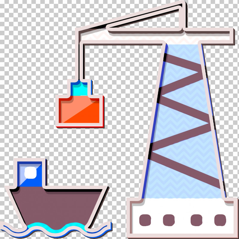 Port Icon Logistics Icon PNG, Clipart, Geometry, Line, Logistics Icon, Mathematics, Meter Free PNG Download