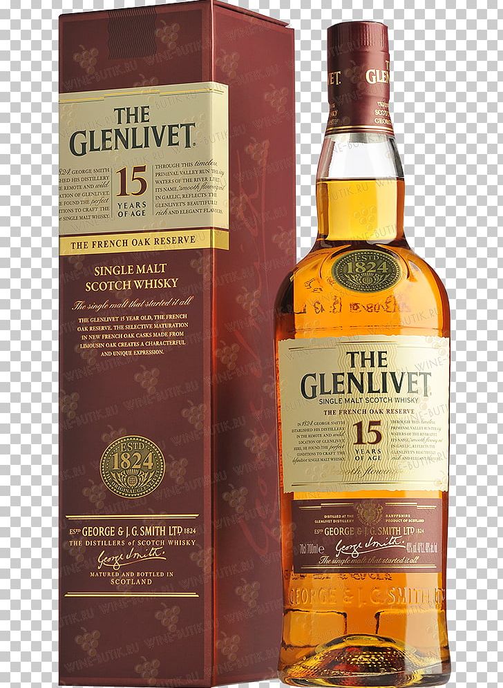 Scotch Whisky The Glenlivet Distillery Single Malt Whisky Whiskey Liqueur PNG, Clipart, 15 Years, Alcoholic Beverage, Bottle, Dalmore, Dessert Free PNG Download