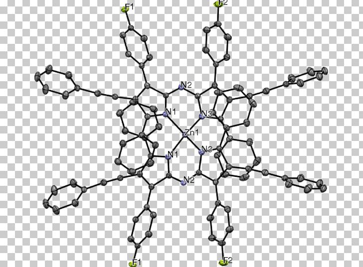 Azadipyrromethene Symmetry Zinc Homoleptic Coordination Complex PNG, Clipart, Acceptor, Area, Body Jewellery, Body Jewelry, Branch Free PNG Download