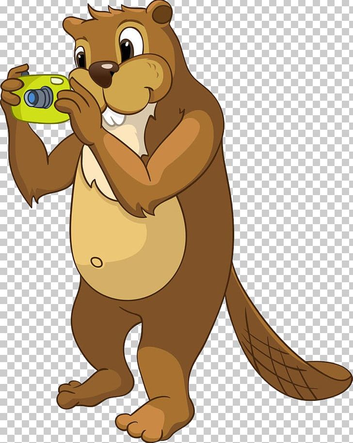 Beaver Camera Illustration PNG, Clipart, Animals, Big Cats, Camera Icon, Carnivoran, Cartoon Free PNG Download