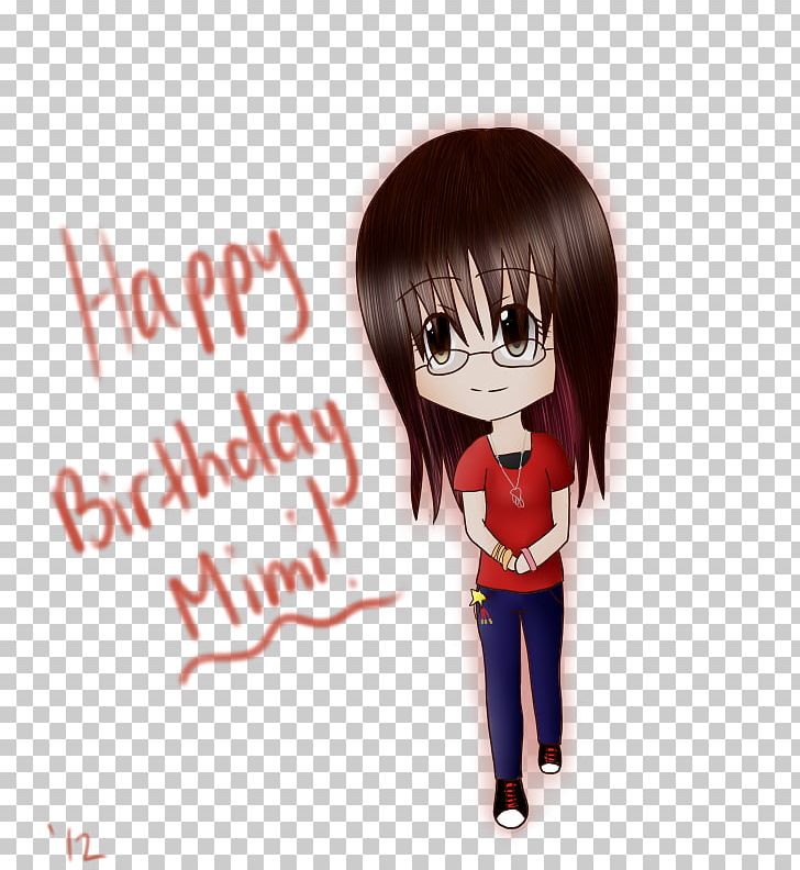 Happiness Birthday Gift Drawing Cartoon PNG, Clipart, Anime, Black Hair, Brown Hair, Character, Clothing Accessories Free PNG Download