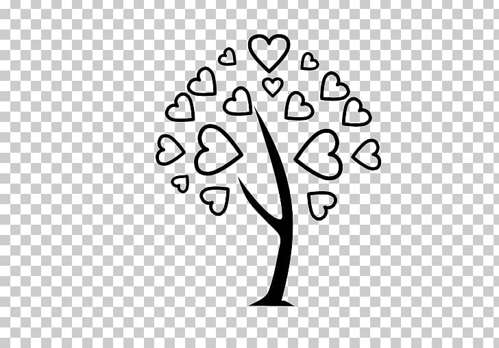 Tree Heart Computer Icons Arborist PNG, Clipart, Area, Art, Birch, Black, Black And White Free PNG Download