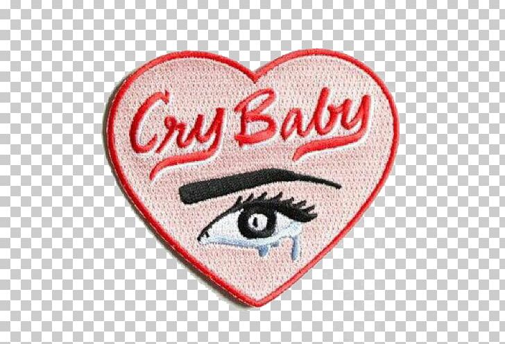 Cry Baby Iron-on Color Embroidered Patch PNG, Clipart, Blue, Brand, Color, Cry Baby, Crying Free PNG Download