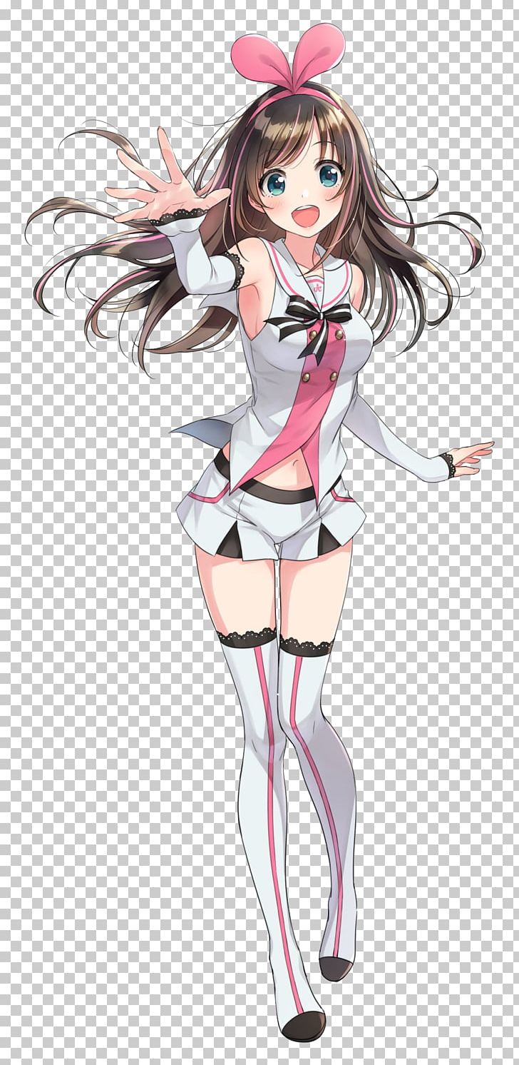 Kizuna AI Artificial Intelligence YouTuber Anime Cosplay PNG, Clipart, Artificial Intelligence, Brown Hair, Cartoon, Cg Artwork, Clothing Free PNG Download