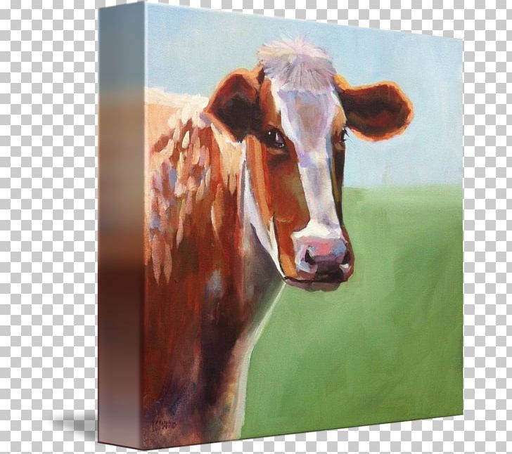 Dairy Cattle Calf Painting PNG, Clipart, Calf, Cattle, Cattle Like Mammal, Cow Goat Family, Dairy Free PNG Download