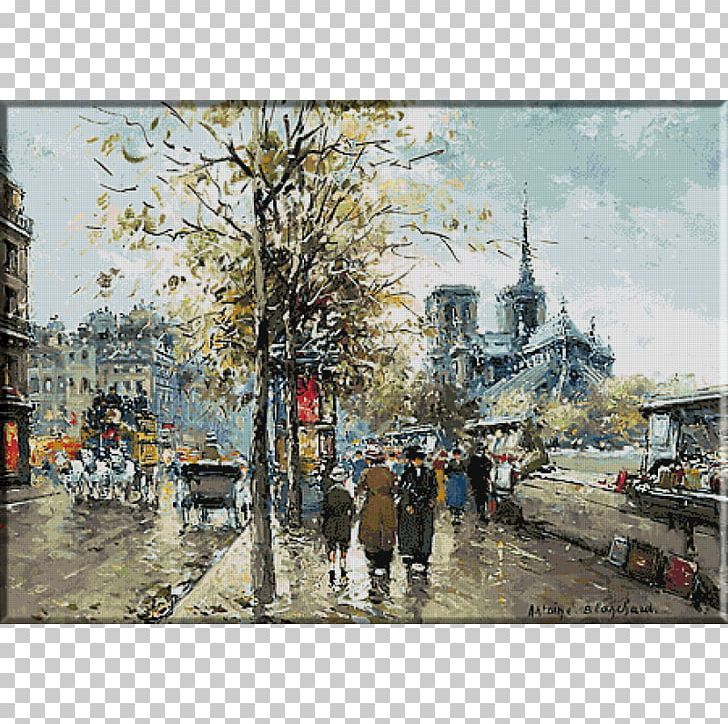 Notre-Dame De Paris Painting Saint-Germain-des-Prés KRIF Painter PNG, Clipart, Antoine Blanchard, Art, Artist, Artwork, Cathedral Free PNG Download