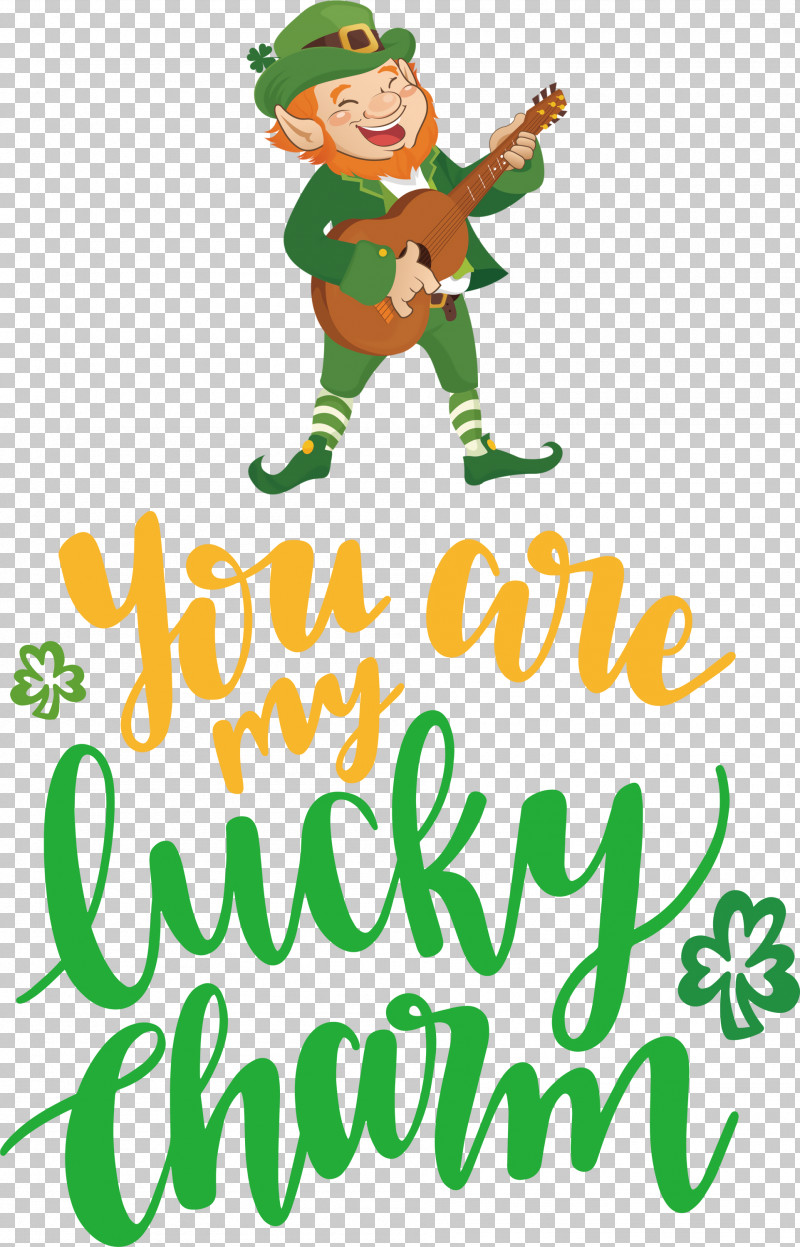 You Are My Lucky Charm St Patricks Day Saint Patrick PNG, Clipart, Behavior, Character, Christmas Day, Happiness, Leaf Free PNG Download