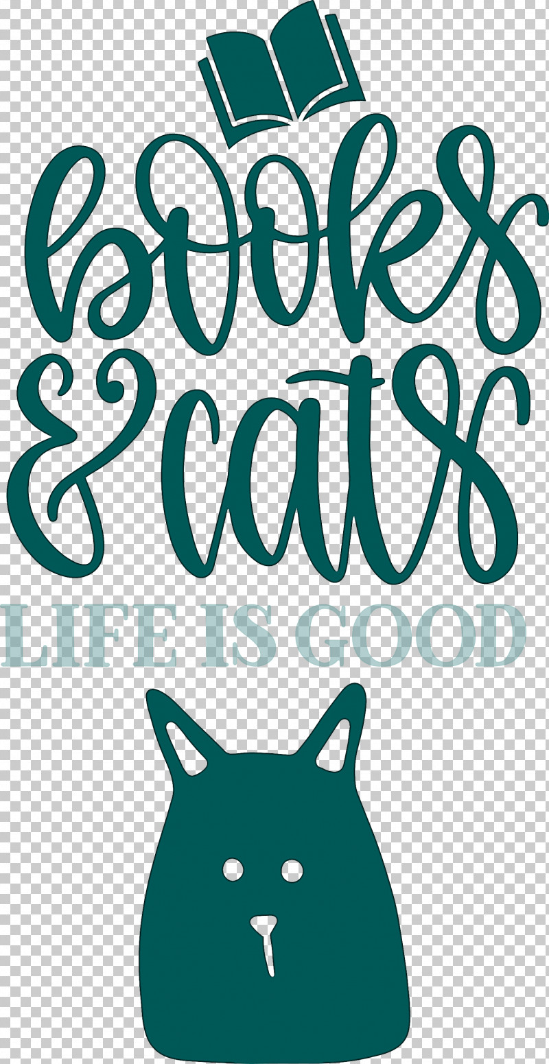 Books And Cats Cat PNG, Clipart, Cat, Green, Line, Logo, Mathematics Free PNG Download