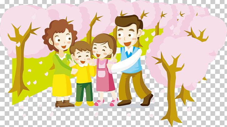 Cartoon Family Illustration PNG, Clipart, Cartoon Characters, Child, Color, Family, Family Tree Free PNG Download