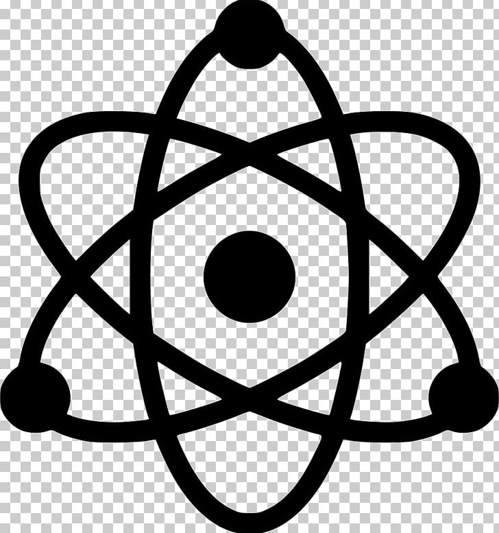 Atomic Nucleus Computer Icons PNG, Clipart, Atom, Atomic Nucleus, Atomic Theory, Black And White, Cdr Free PNG Download