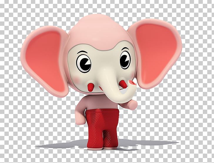 Ear Elephant PNG, Clipart, Black And White, Blue, Cartoon, Character, Cute Free PNG Download