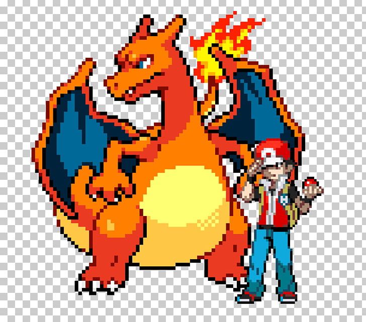 Pokémon Yellow Pokémon HeartGold And SoulSilver Charizard Pixel Art PNG, Clipart, Area, Art, Artwork, Blastoise, Charizard Free PNG Download