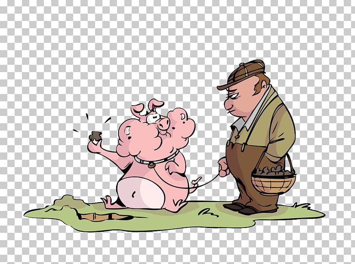 Truffle Hog Euclidean Illustration PNG, Clipart, Animal, Animals, Art, Cartoon, Child Free PNG Download