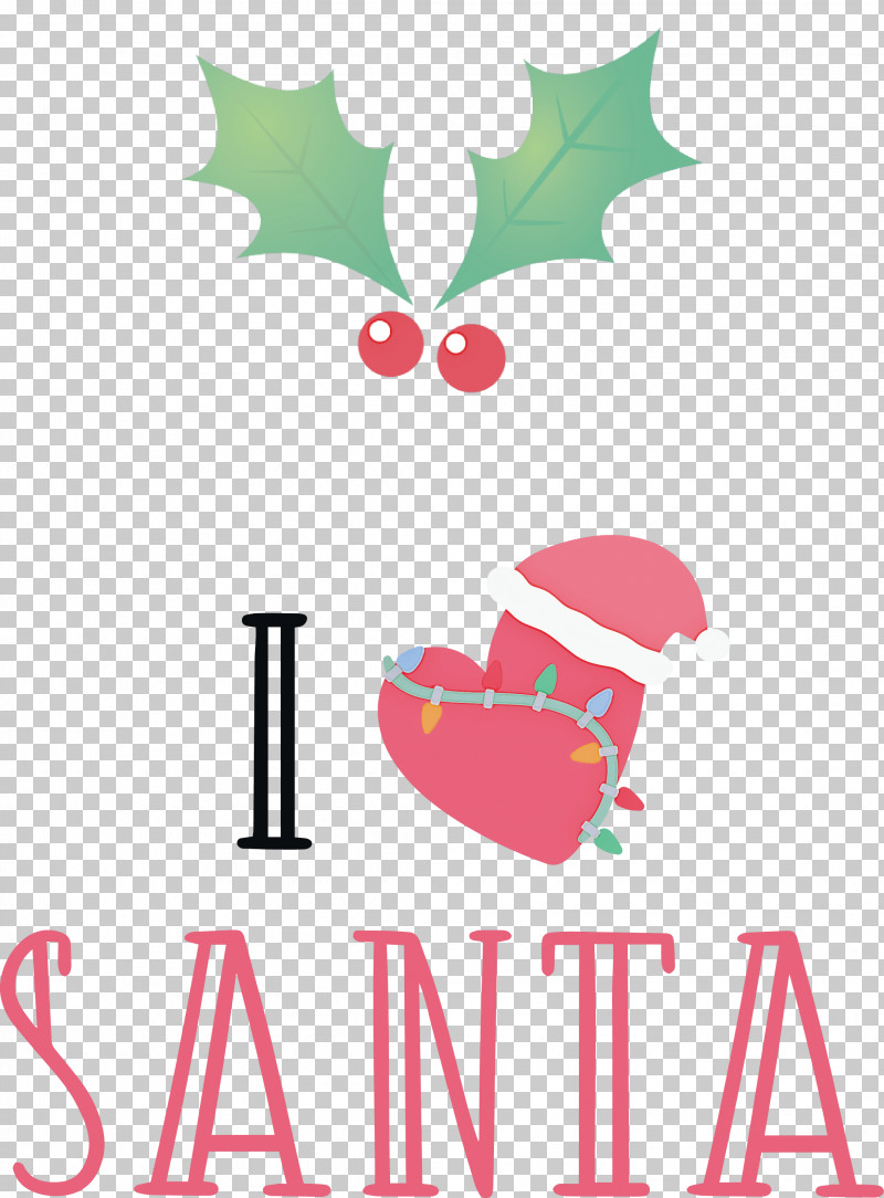 I Love Santa Santa Christmas PNG, Clipart, Black, Black Screen Of Death, Christmas, Fine Arts, Heart Santa Free PNG Download
