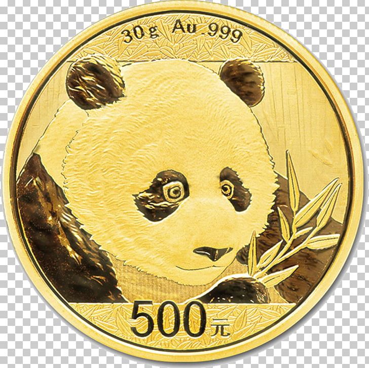 Giant Panda Central Mint Chinese Gold Panda Bullion Coin PNG, Clipart, Bullion, Bullionbypost, Bullion Coin, Central Mint, Chinese Gold Panda Free PNG Download