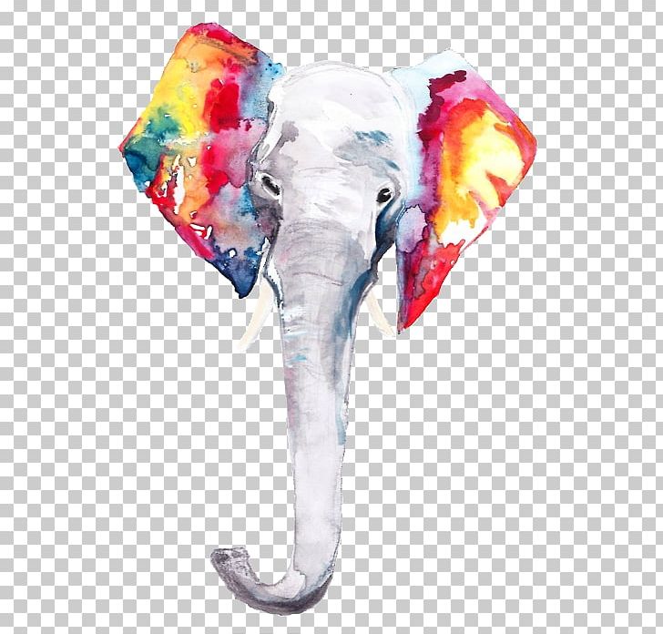 T-shirt Watercolor Painting Elephants Drawing PNG, Clipart, Art, Canvas, Clothing, Cotton, Drawing Free PNG Download