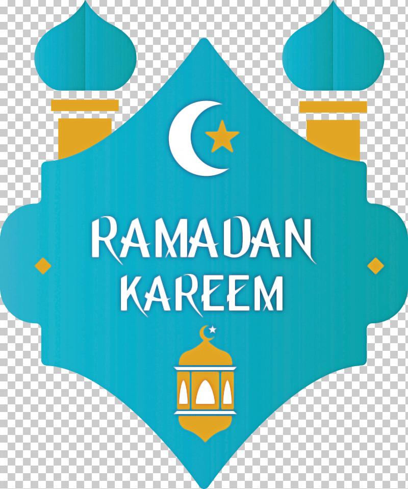 Ramadan Mubarak Ramadan Kareem PNG, Clipart, Label, Logo, Ramadan Kareem, Ramadan Mubarak, Turquoise Free PNG Download