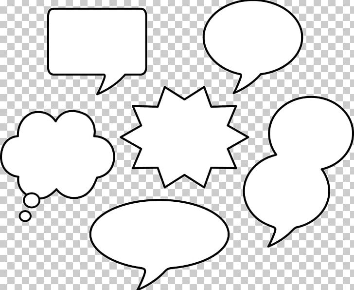 Speech Balloon Comic Book Cartoon PNG, Clipart, Angle, Area, Artwork, Black, Black And White Free PNG Download