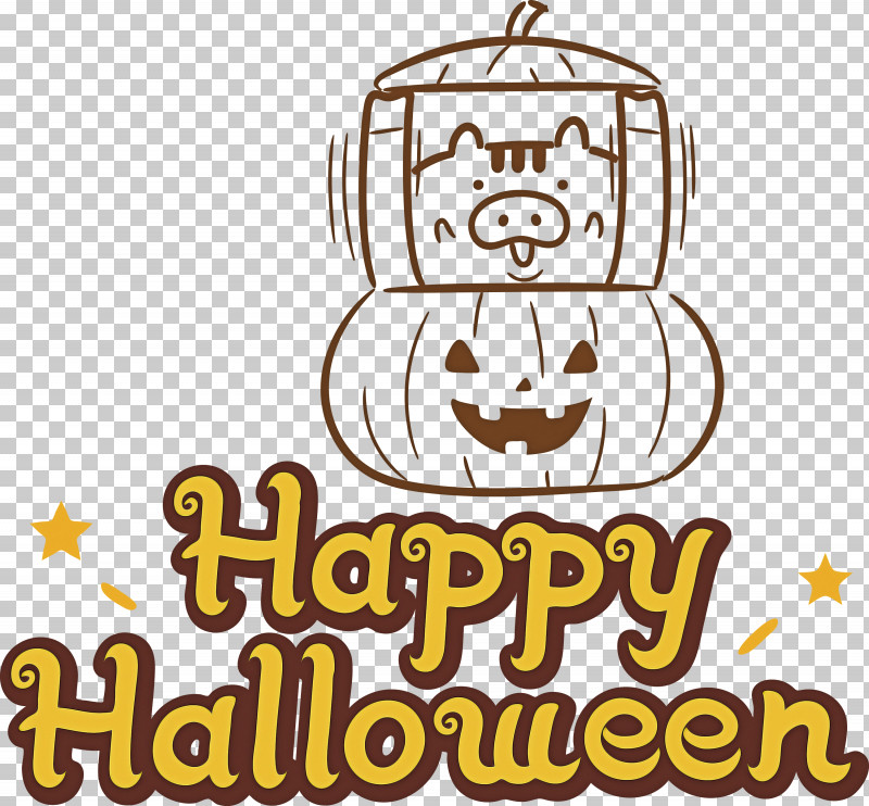 Happy Halloween PNG, Clipart, Cartoon, Emoticon, Happiness, Happy Halloween, Line Free PNG Download