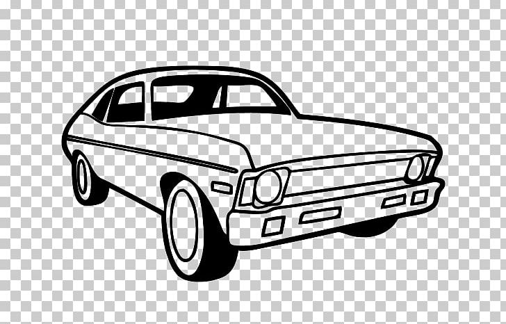 Classic Car Drawing Muscle Car Vehicle PNG, Clipart, Artwork, Automotive Design, Black And White, Brand, Car Free PNG Download