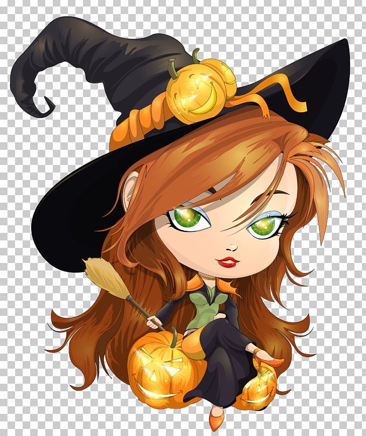 Witchcraft Halloween Cartoon PNG, Clipart, Anime, Art, Cartoon, Computer Wallpaper, Drawing Free PNG Download