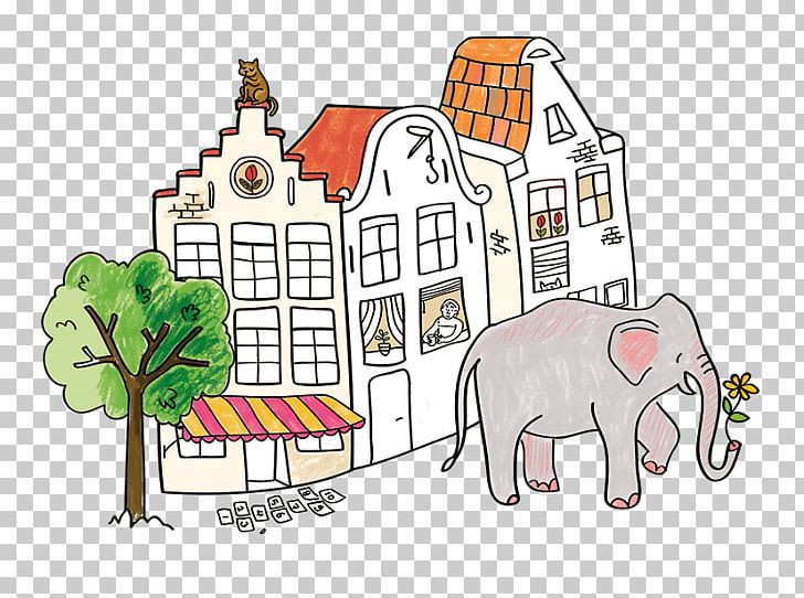 Very Mappy Kleurplaat Indian Elephant House Drawing PNG, Clipart, Amsterdam, Area, Art, Canal House, Cartoon Free PNG Download
