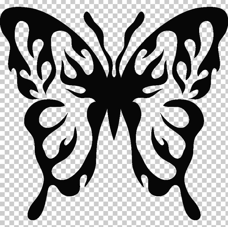 Butterfly Paper Sticker Silhouette Insect PNG, Clipart, Arthropod, Black And White, Brush Footed Butterfly, Butterflies And Moths, Butterfly Free PNG Download