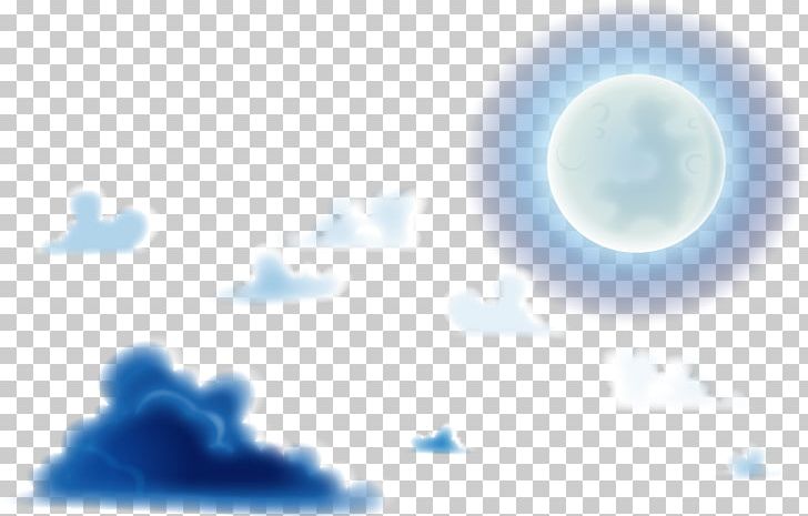 Night Clouds And Moon PNG, Clipart, Blue, Circle, Cloud, Cloud Computing, Clouds Free PNG Download