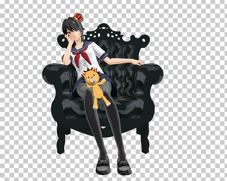 Yandere Simulator Character PNG, Clipart, Armchair, August 23, Cartoon, Character, Chibi Free PNG Download