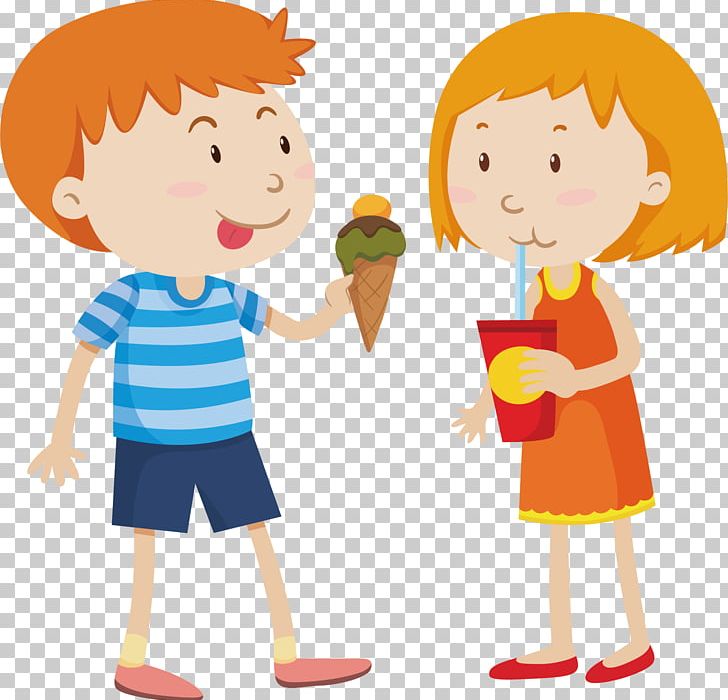 Ice Cream Cone Eating PNG, Clipart, Background Green, Boy, Cartoon, Child, Coke Free PNG Download