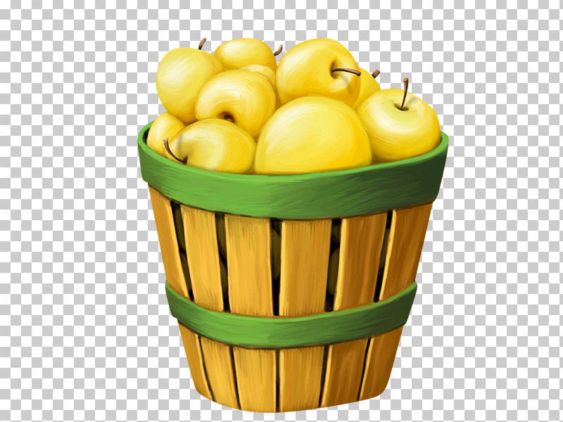 Yellow Fruit Food Plant Natural Foods PNG, Clipart, Apple, Basket, Food, Fruit, Granny Smith Free PNG Download