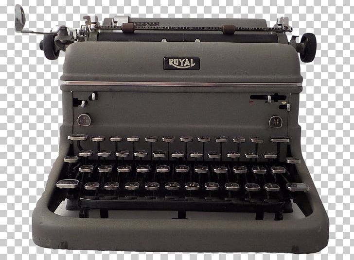 Royal Typewriter Company Office Supplies Typing Writing PNG, Clipart, Code, Digital Media, Email, Forging, Machine Free PNG Download