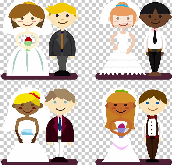Wedding Marriage PNG, Clipart, Boy, Bride, Cartoon, Child, Conversation Free PNG Download