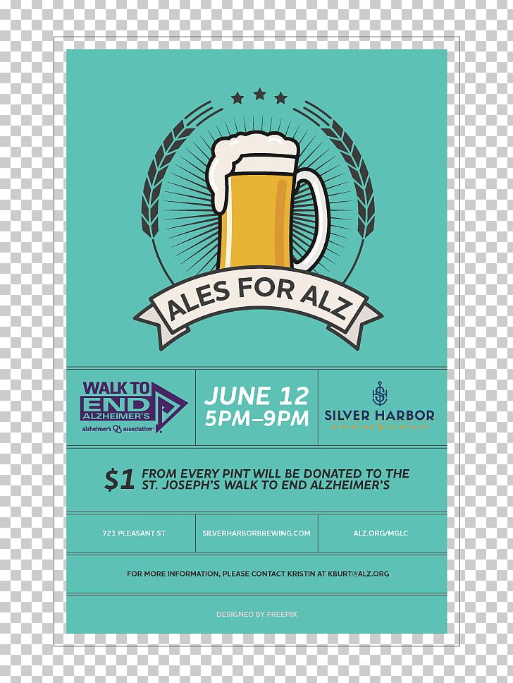 Poster Beer Alzheimer's Association Logo PNG, Clipart,  Free PNG Download