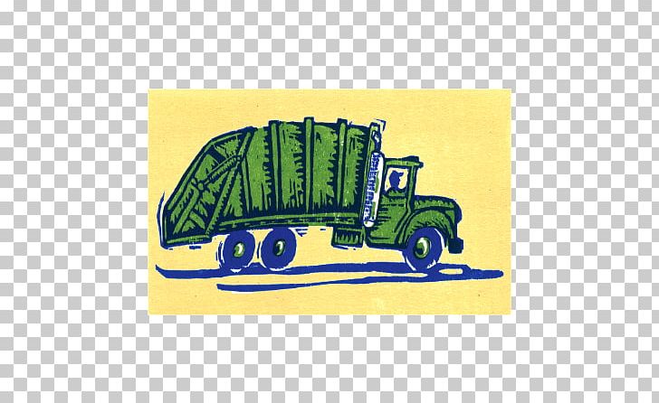 Printmaking Car Art Garbage Truck PNG, Clipart, Art, Brand, Car, Garbage Truck, Green Free PNG Download
