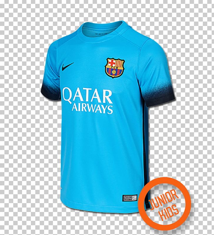 Sports Fan Jersey FC Barcelona Nike Camiseta De Fútbol Barcelona Decept Stadium 2015/16 NIÑO-XS T-shirt PNG, Clipart, Active Shirt, Bez, Blue, Brand, Clothing Free PNG Download