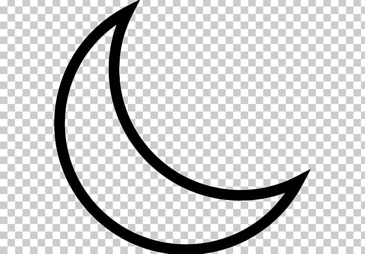 Crescent Computer Icons Moon PNG, Clipart, Astronomical Object, Black, Black And White, Circle, Computer Free PNG Download