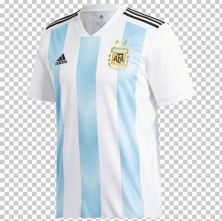 2018 FIFA World Cup Argentina National Football Team T-shirt Jersey Adidas PNG, Clipart, 2018 Fifa World Cup, Active Shirt, Adidas, Argentina National Football Team, Clothing Free PNG Download