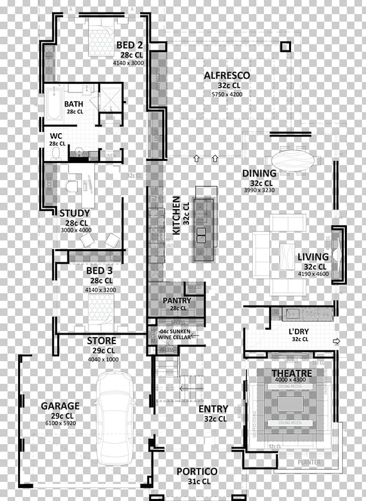 Floor Plan Novus Homes House Storey PNG Clipart Angle Area Bedroom Black And White Diagram