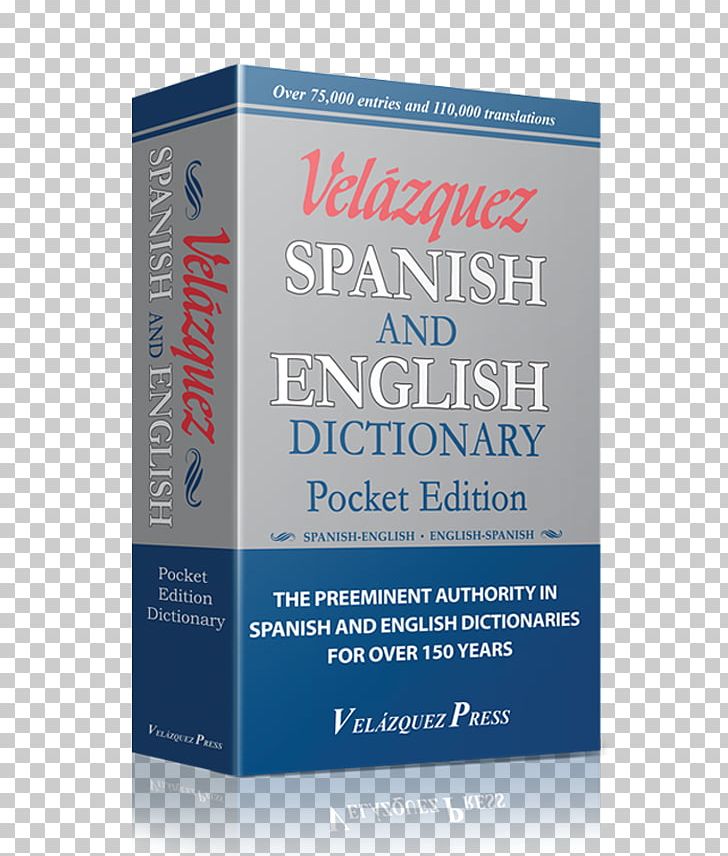 Bilingual Dictionary Velázquez Press Book Brand PNG, Clipart, Bilingual Dictionary, Book, Brand, Dictionary, Multilingualism Free PNG Download