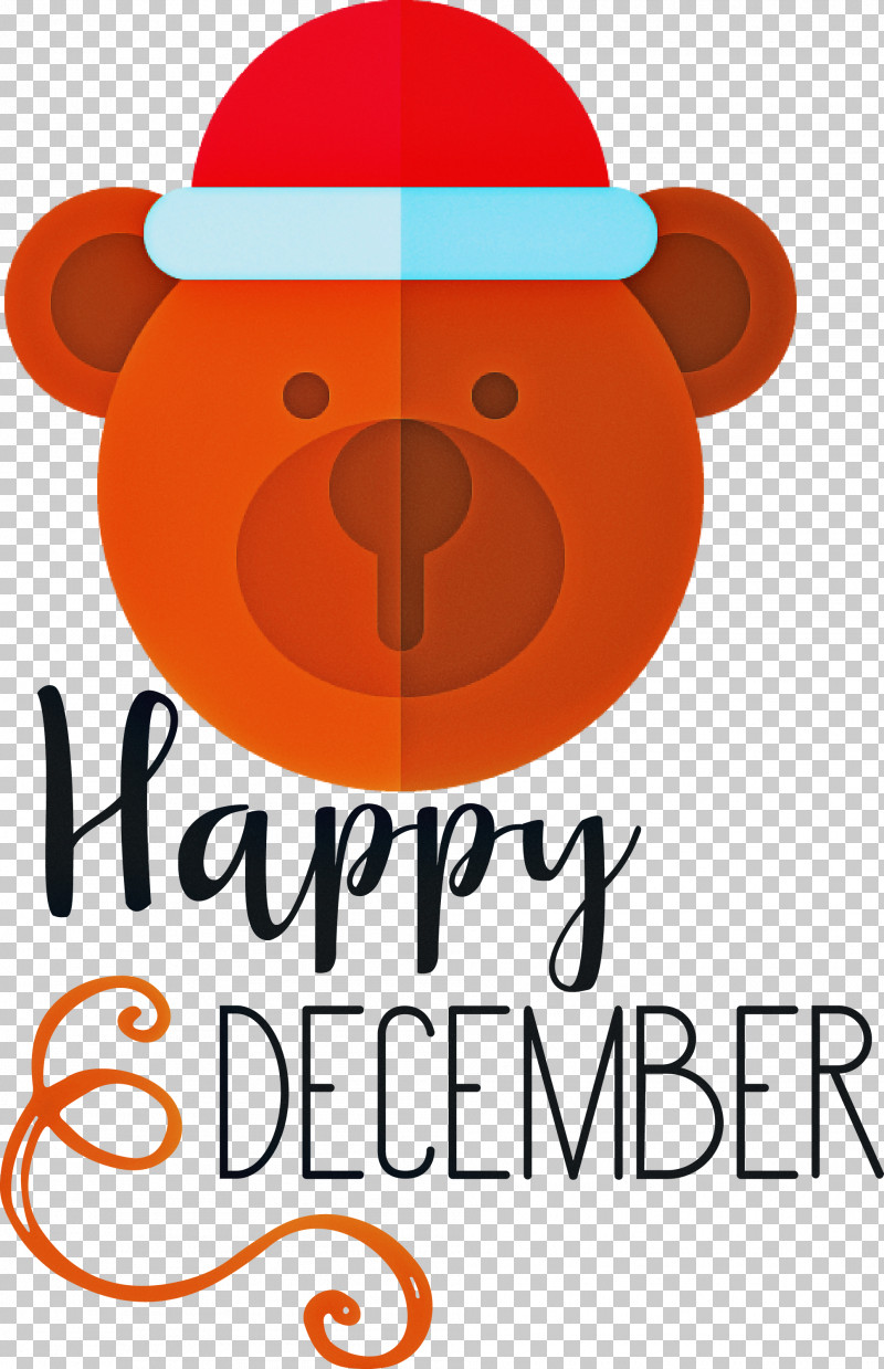 Happy December Winter PNG, Clipart, Bears, Geometry, Happy December, Hat, Line Free PNG Download