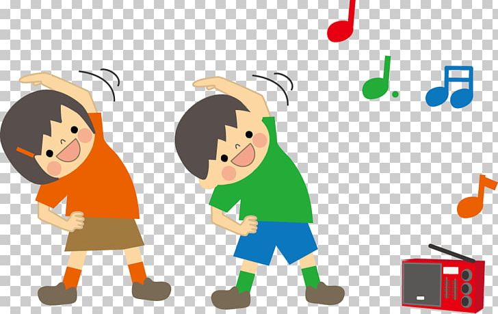 NHK Radio Calisthenics Gymnastics Exercise PNG, Clipart, Area, Boy, Calisthenics, Cartoon, Child Free PNG Download