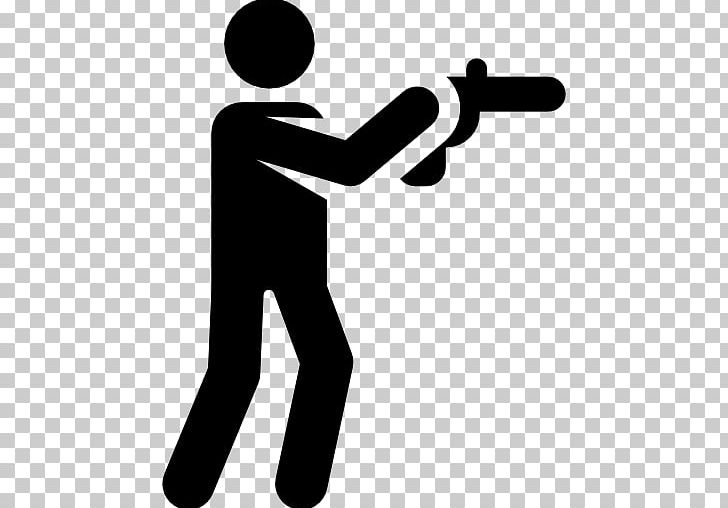 Weapon Computer Icons Gun Pistol Shooting Sport PNG, Clipart, Area, Arm, Artwork, Black, Black And White Free PNG Download